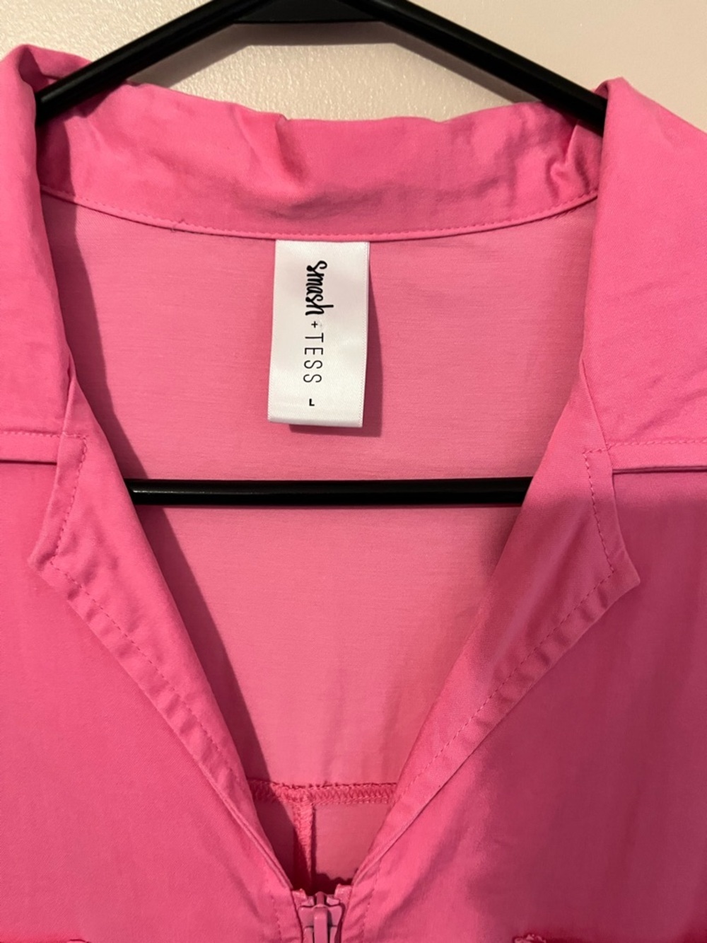 Smash + Tess Kimi Coveralls in Papaya Pink - Picture 7 of 8